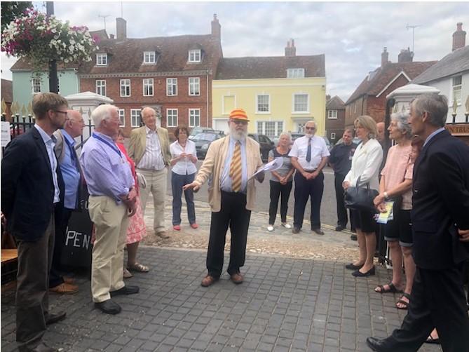 Robin Atkins at Alresford Museum